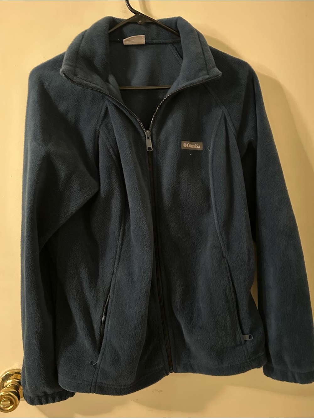 Columbia Women's Dark Blue Full-Zip Fleece Jacket